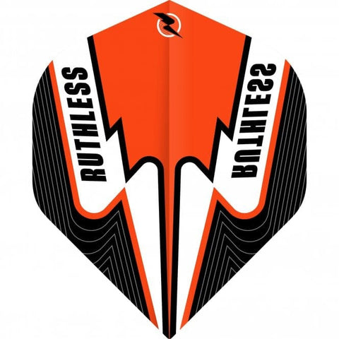 Ruthless Dart Flights - Power Surge Oranje