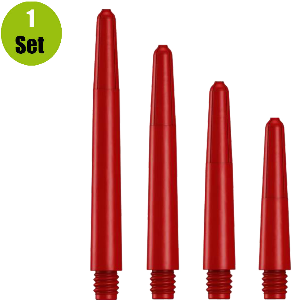 Lena Nylon Dartshafts - Rood