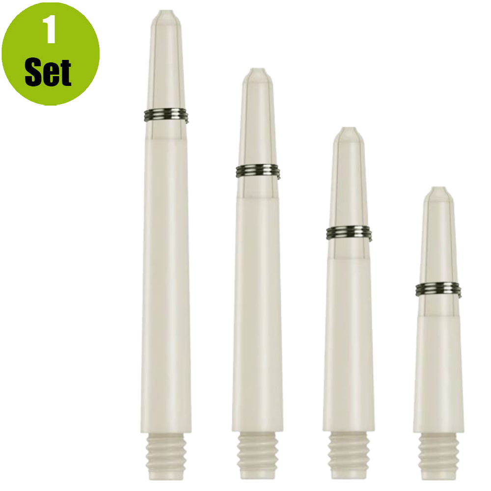 Lena Nylon Dartshafts + Ring - Naturel