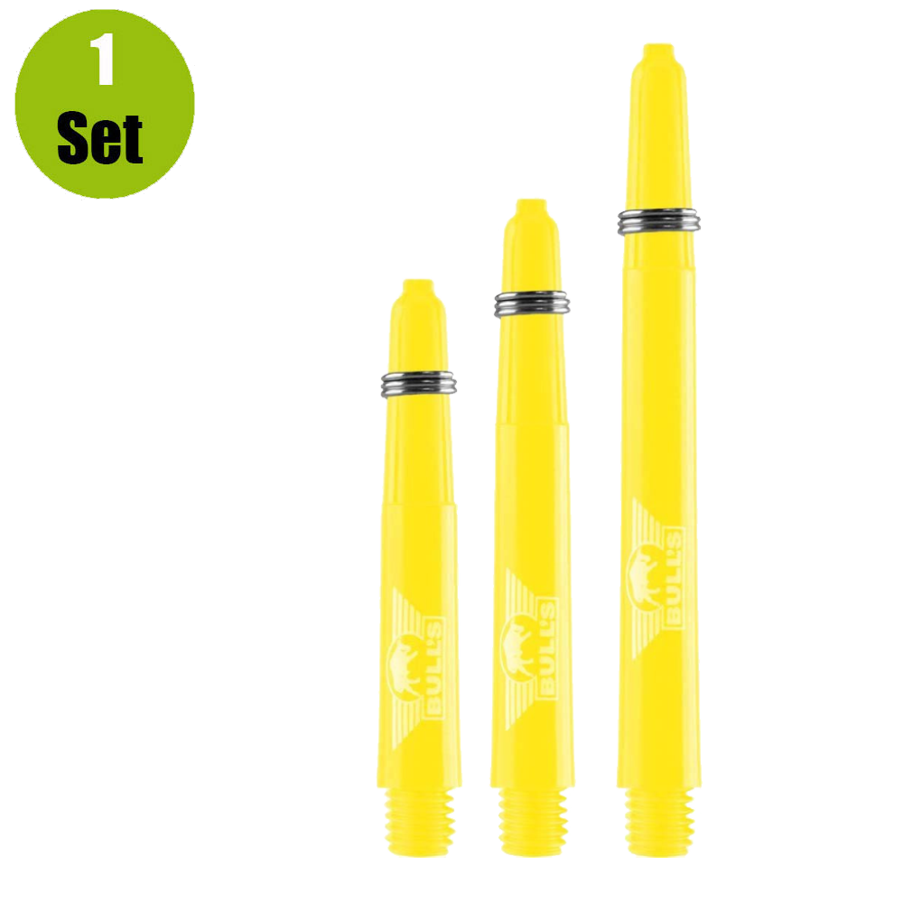 Bulls Nylon Dartshaft Dura - Geel