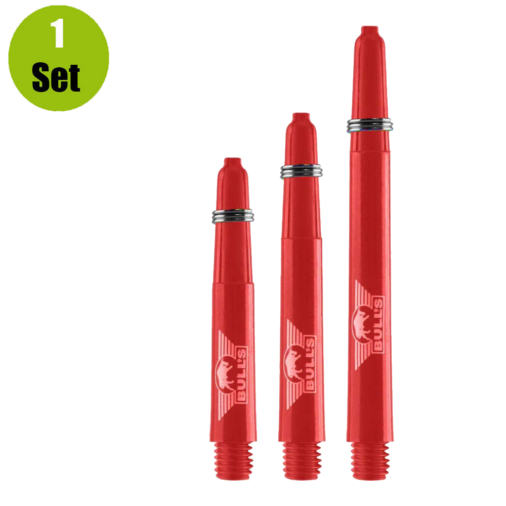 Bulls Nylon Dartshaft Dura - Rood
