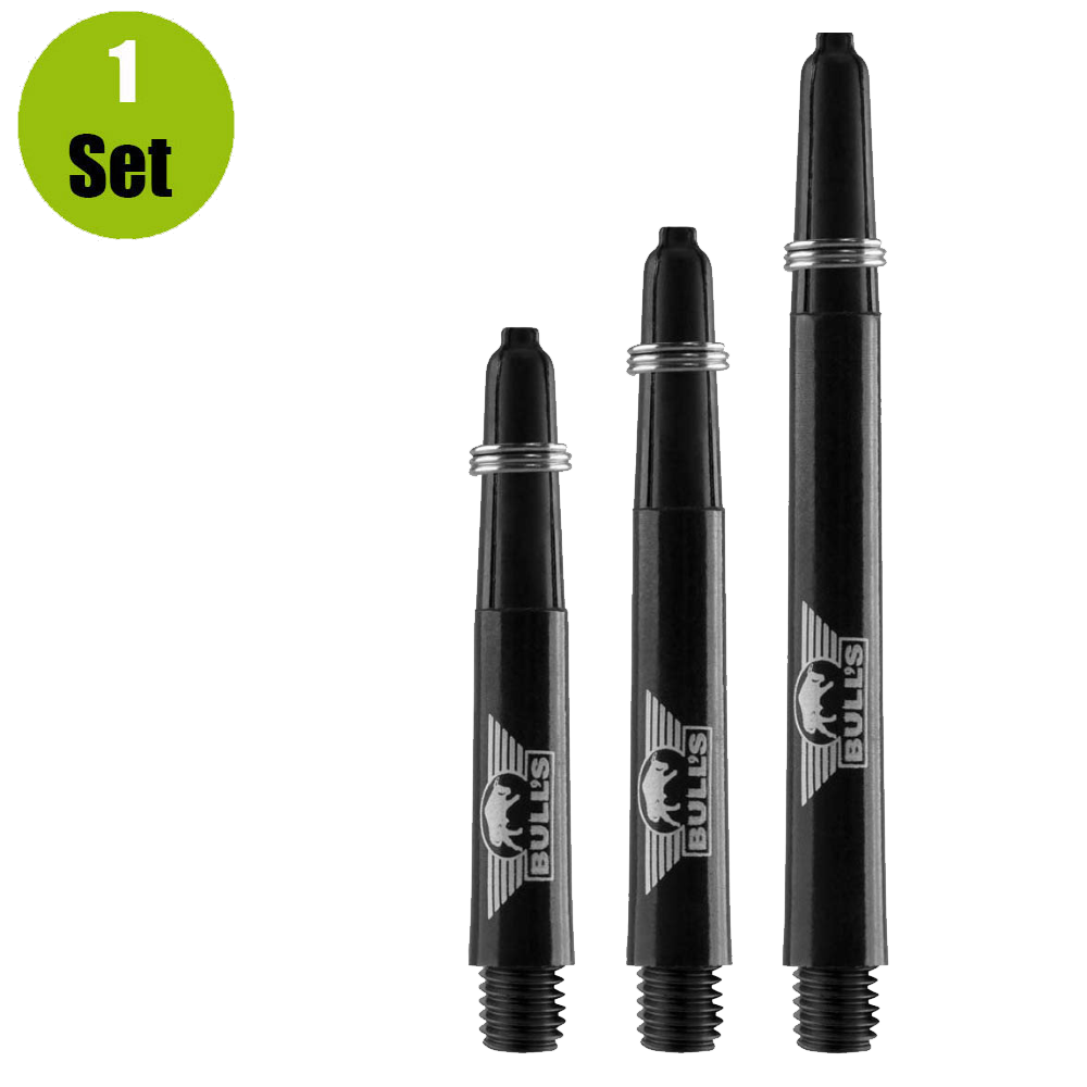 Bulls Nylon Dartshaft Dura - Zwart