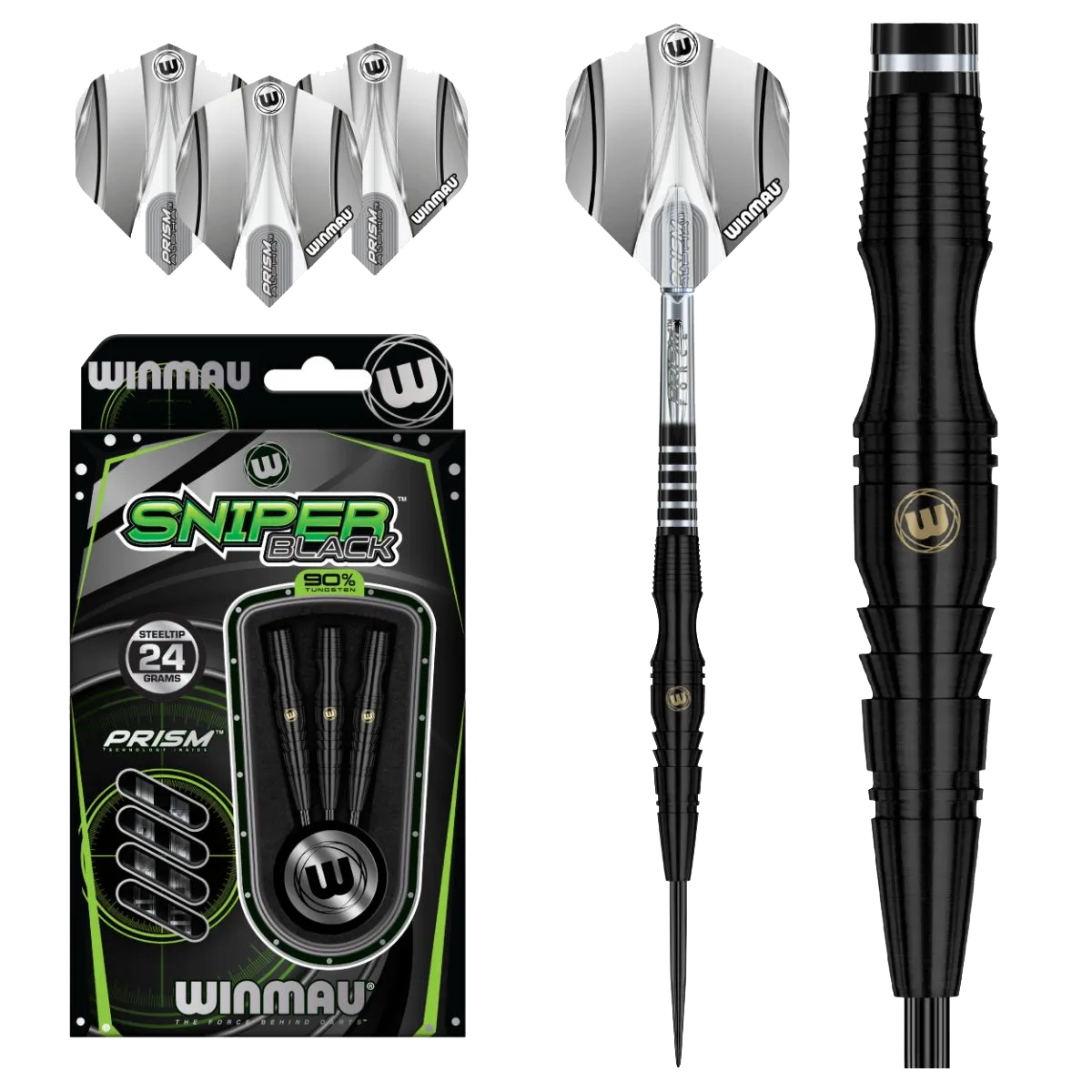 Winmau Sniper Black Dartpijlen