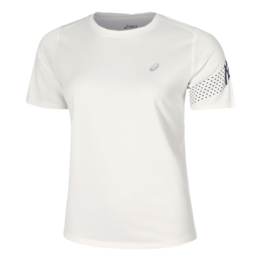 ASICS Icon Hardloopshirt Dames-Crème