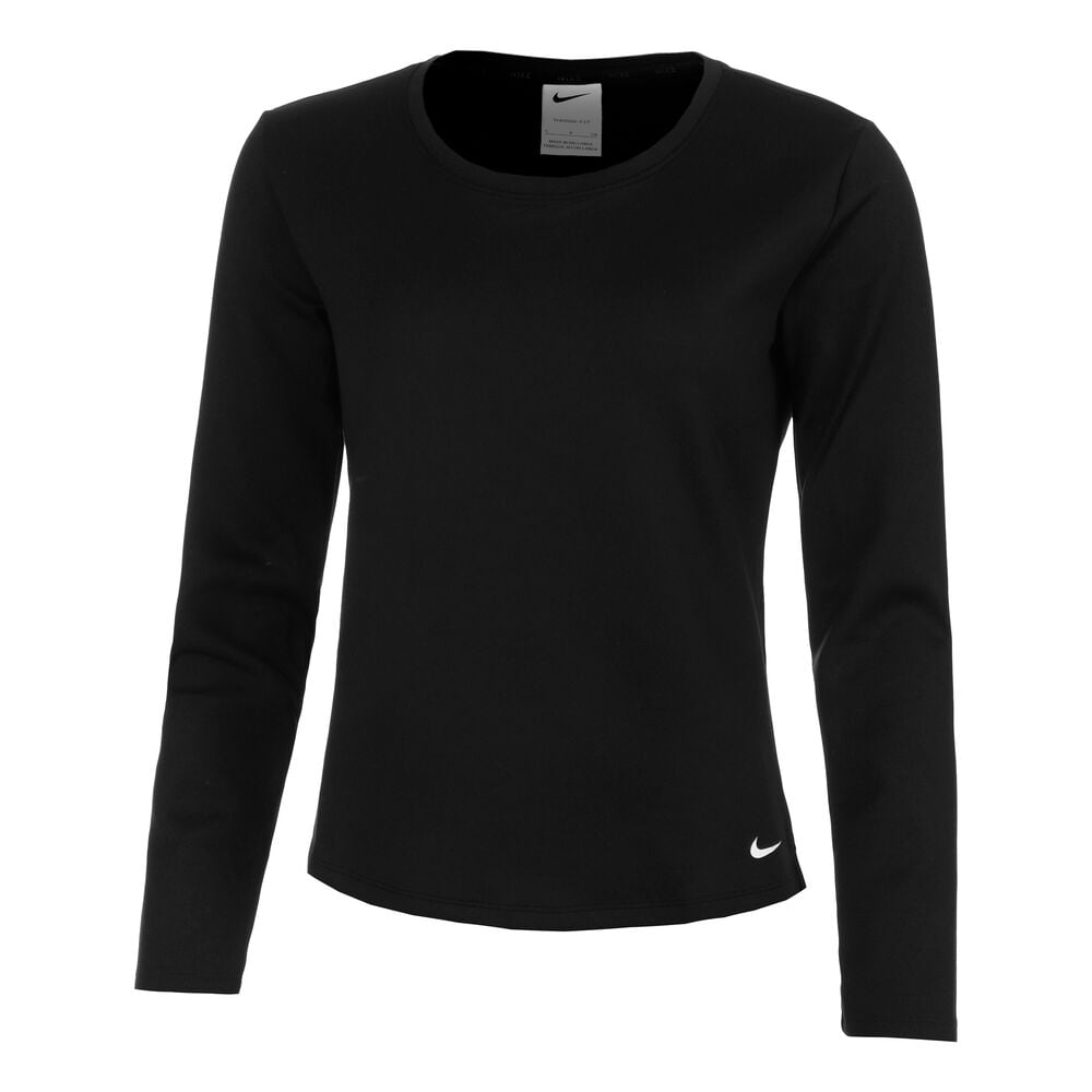 Nike Therma-Fit One Hardloopshirt Dames-Zwart