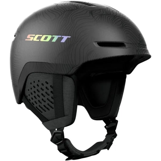 Scott Track skihelm zwart/grijs