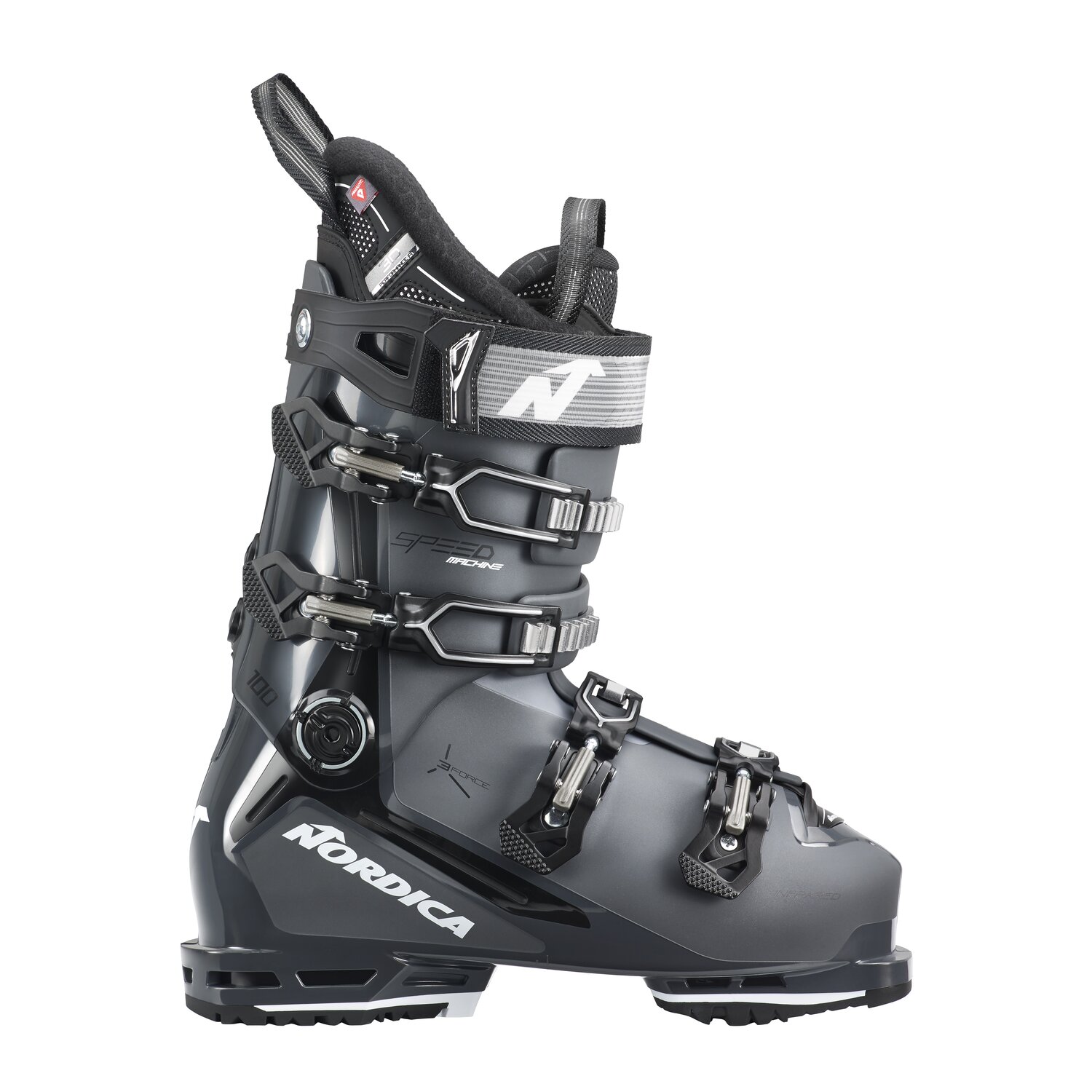 Nordica Speedmachine 3 100 GW GW MV skischoenen antraciet/zwart heren, 28.5