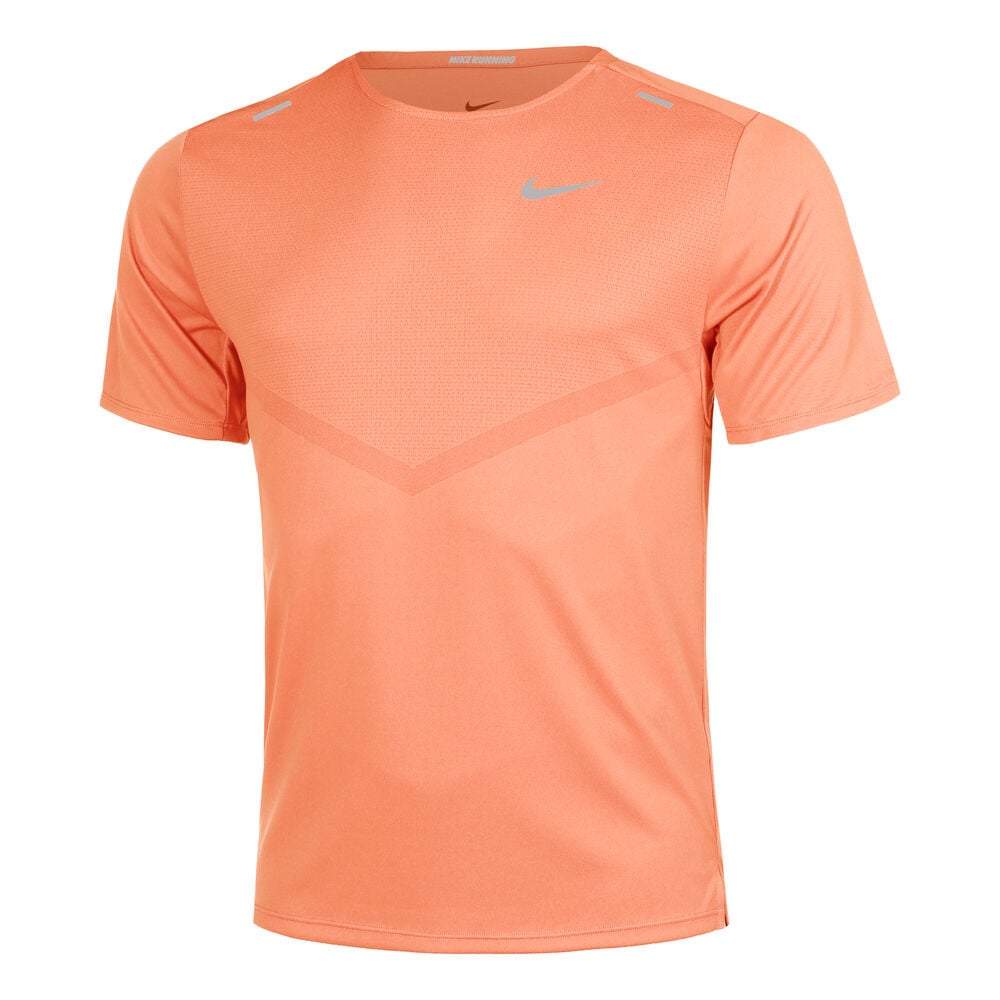 Nike Dri-Fit Rise 365 Hardloopshirt Heren-Oranje