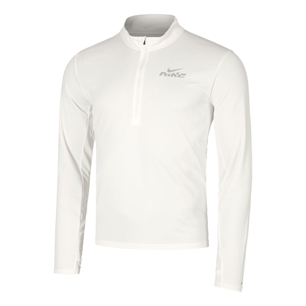 Nike Pacer Flash Half-Zip Hardloopshirt Heren-Crème