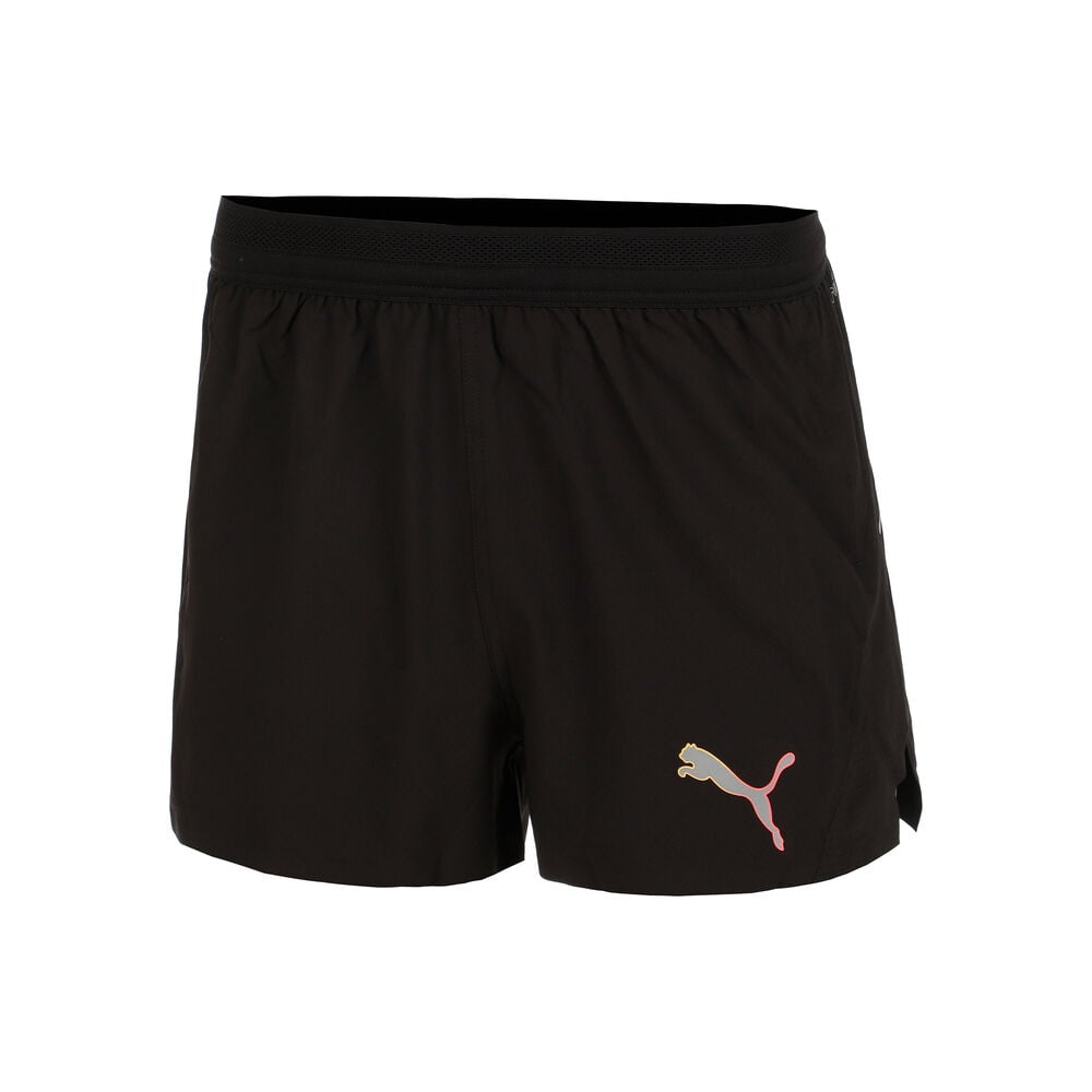 Puma Ultraweave Velocity 3in Split Hardloopshorts Heren-Zwart