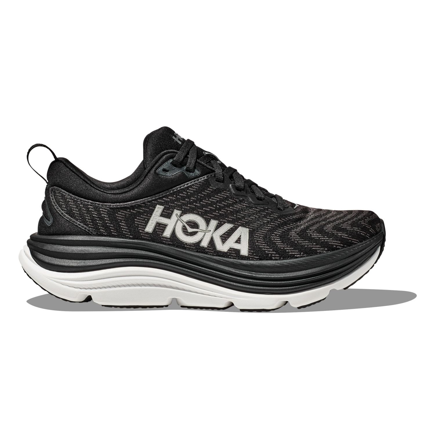Hoka One One Hoka Gaviota 5 hardloopschoenen Black/White heren