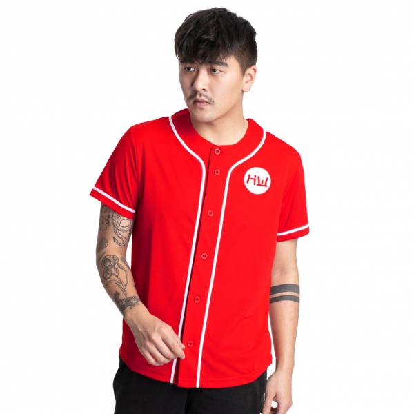 HIDETOSHI WAKASHIMA BC Kiyota Heren Basebal Shirt rood