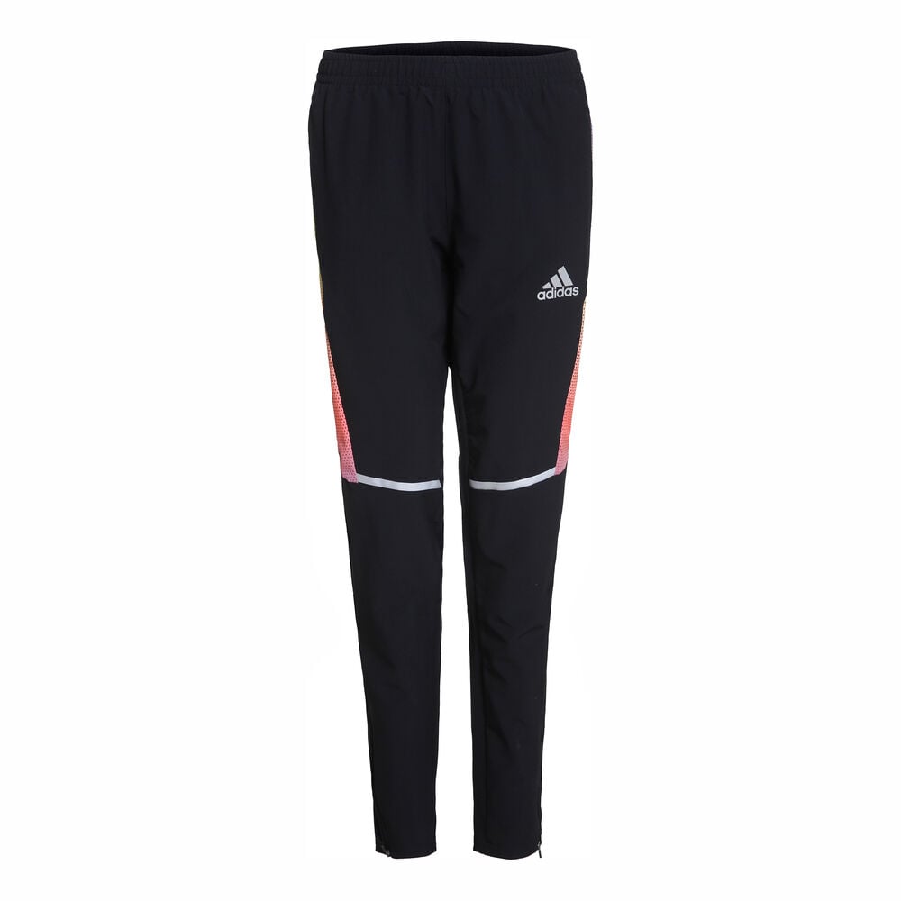 Adidas Own The Run Colorblock Pants Hardloopbroek Dames-Zwart,Veelkleurig