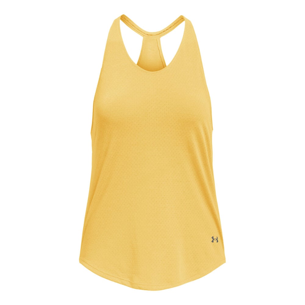 Under Armour Streaker Tanktop Dames-Geel
