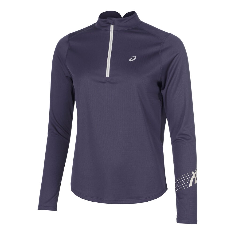ASICS Icon 1/2 Zip Hardloopshirt Dames-Donkerblauw