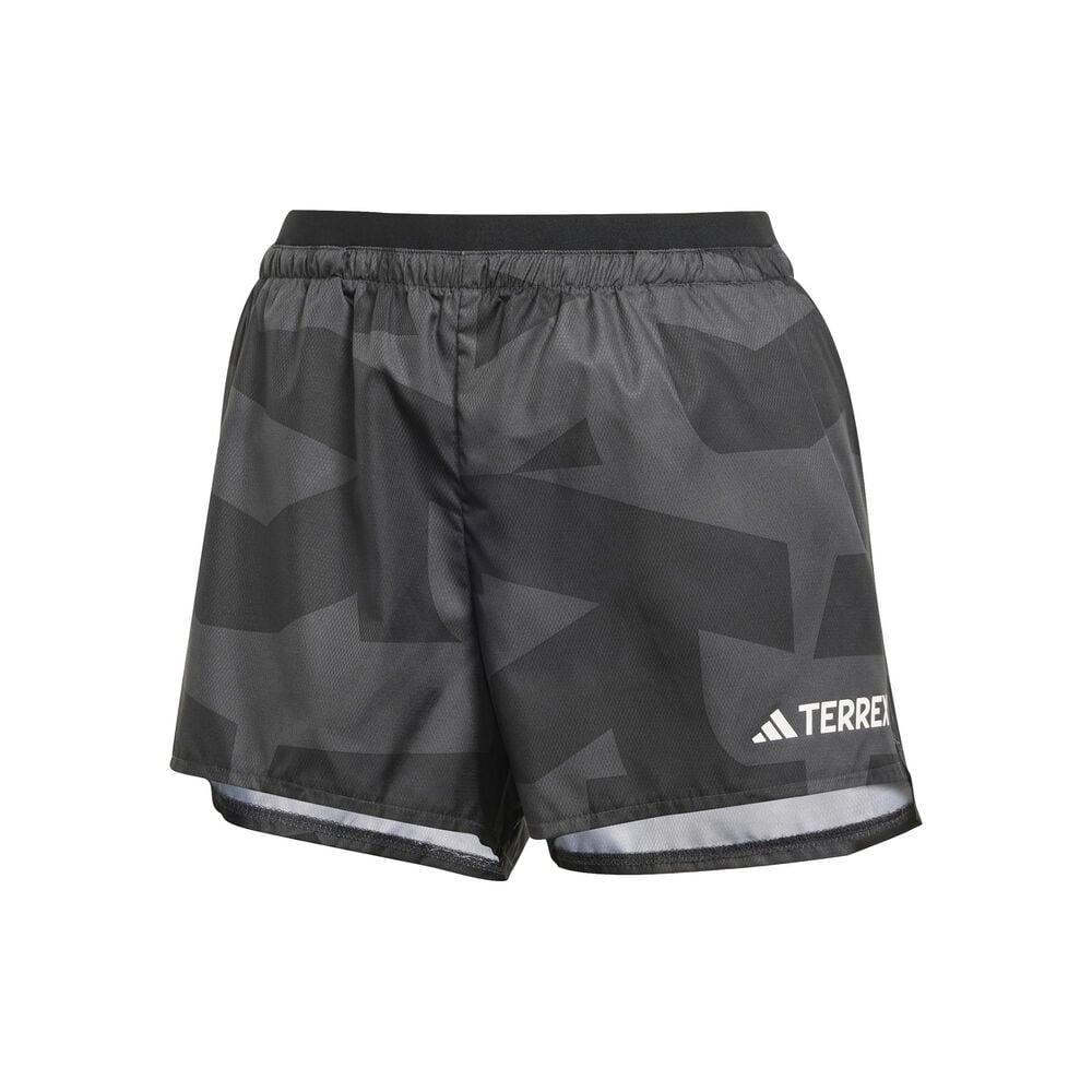 Adidas Terrex MT Light 3in Hardloopshorts Dames-Zwart,Grijs