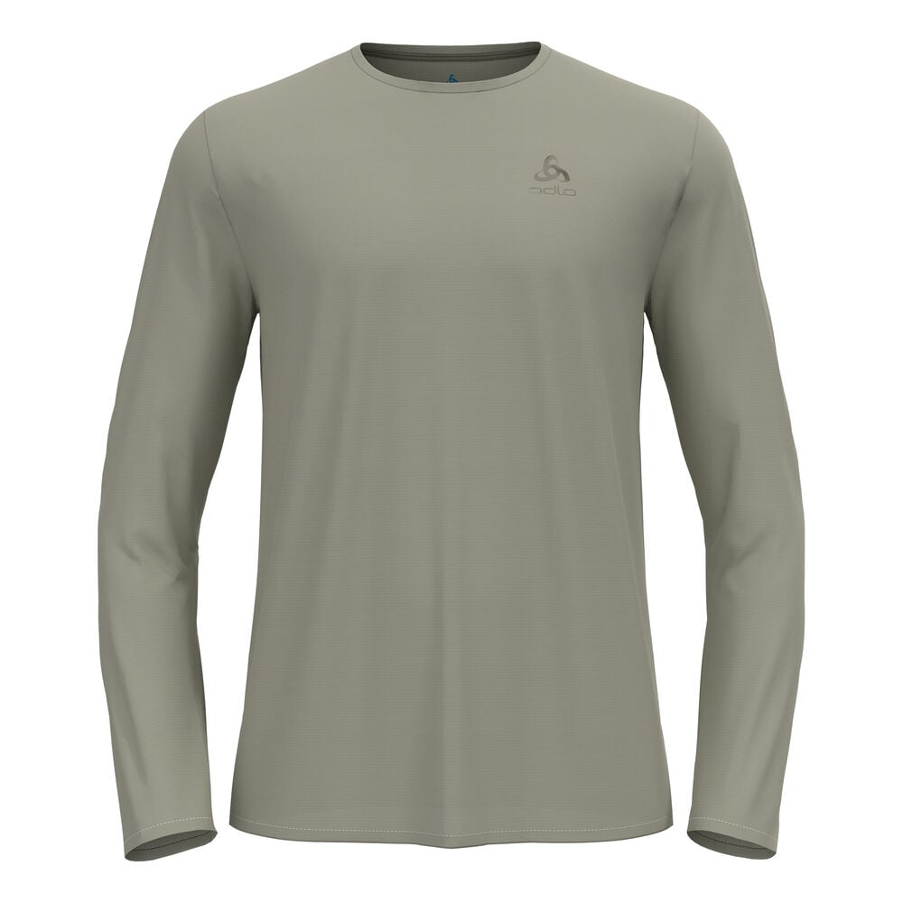 Odlo Zeroweight Chill-Tec Hardloopshirt Heren-Kaki