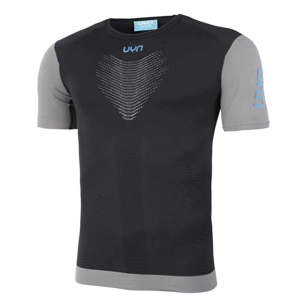 Uyn PB42 OW Hardloopshirt Heren-Zwart,Grijs