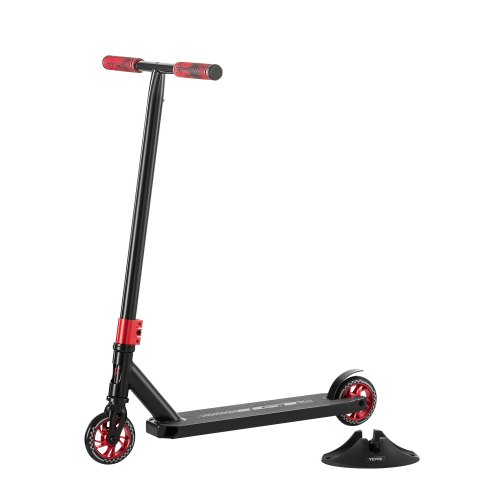 VEVOR Stuntstep, Pro Trickstep voor kinderen van 11-13 jaar, tieners, jongens en meisjes, Freestyle Street Rider voor gevorderden en beginners, Dubbellaags lichtgewicht aluminium deck