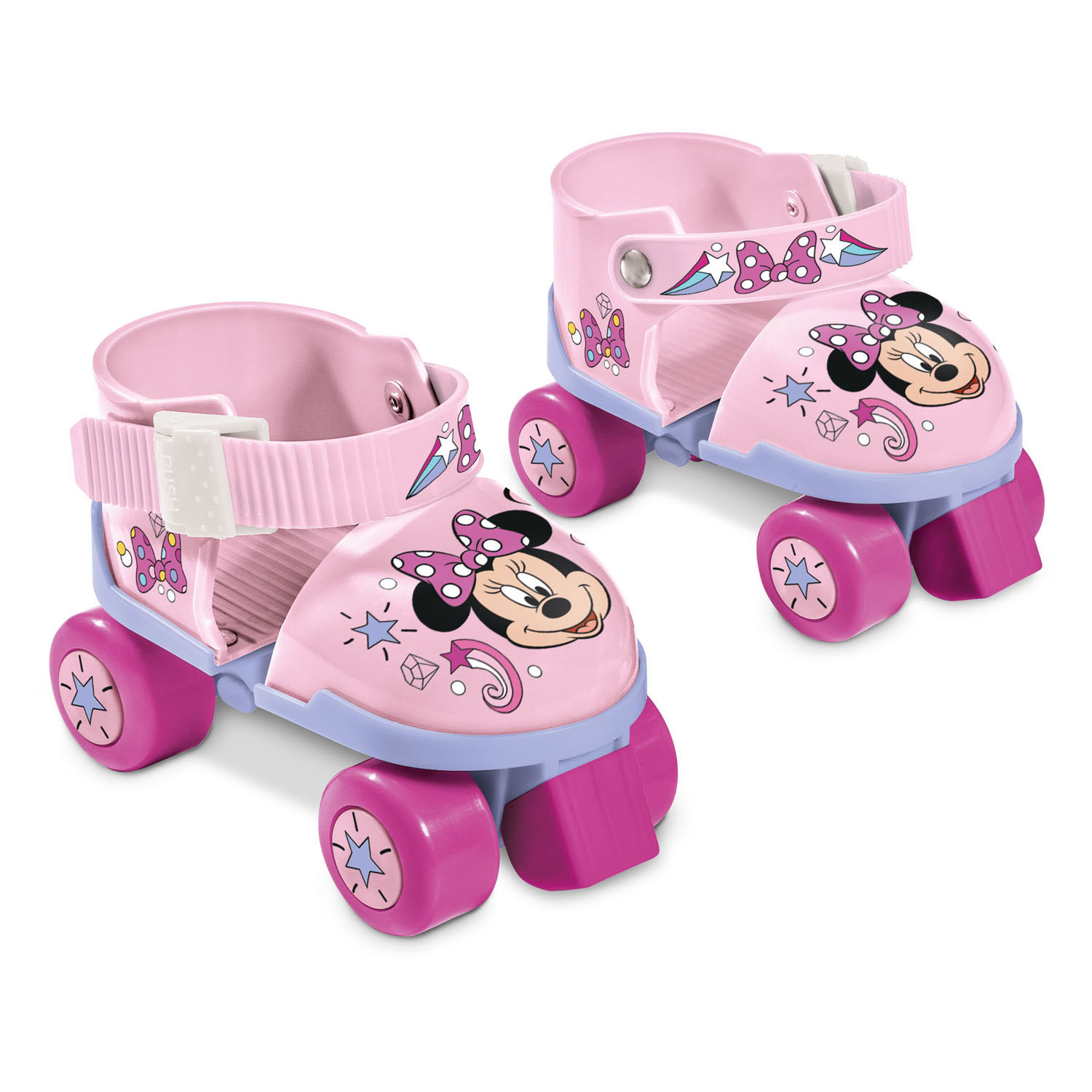 Mondo Disney minnie rolschaatsen met beschermset
