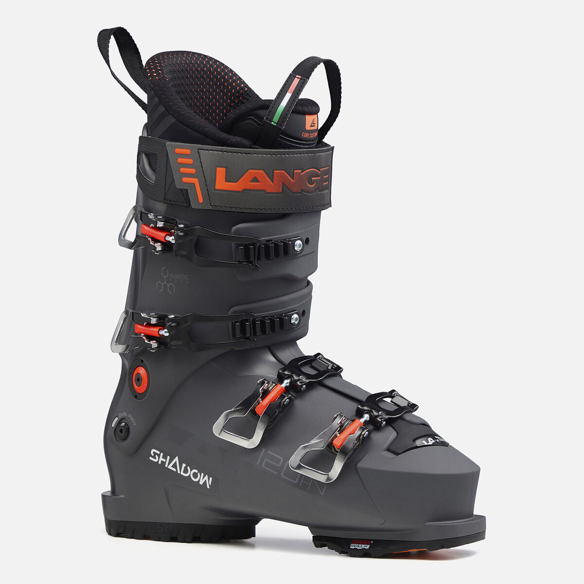 Lange Shadow 120 HV GW all mountain skischoenen grijs/zwart heren, 26.5