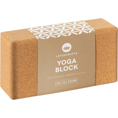 Lotuscrafts Kork Yoga Blok