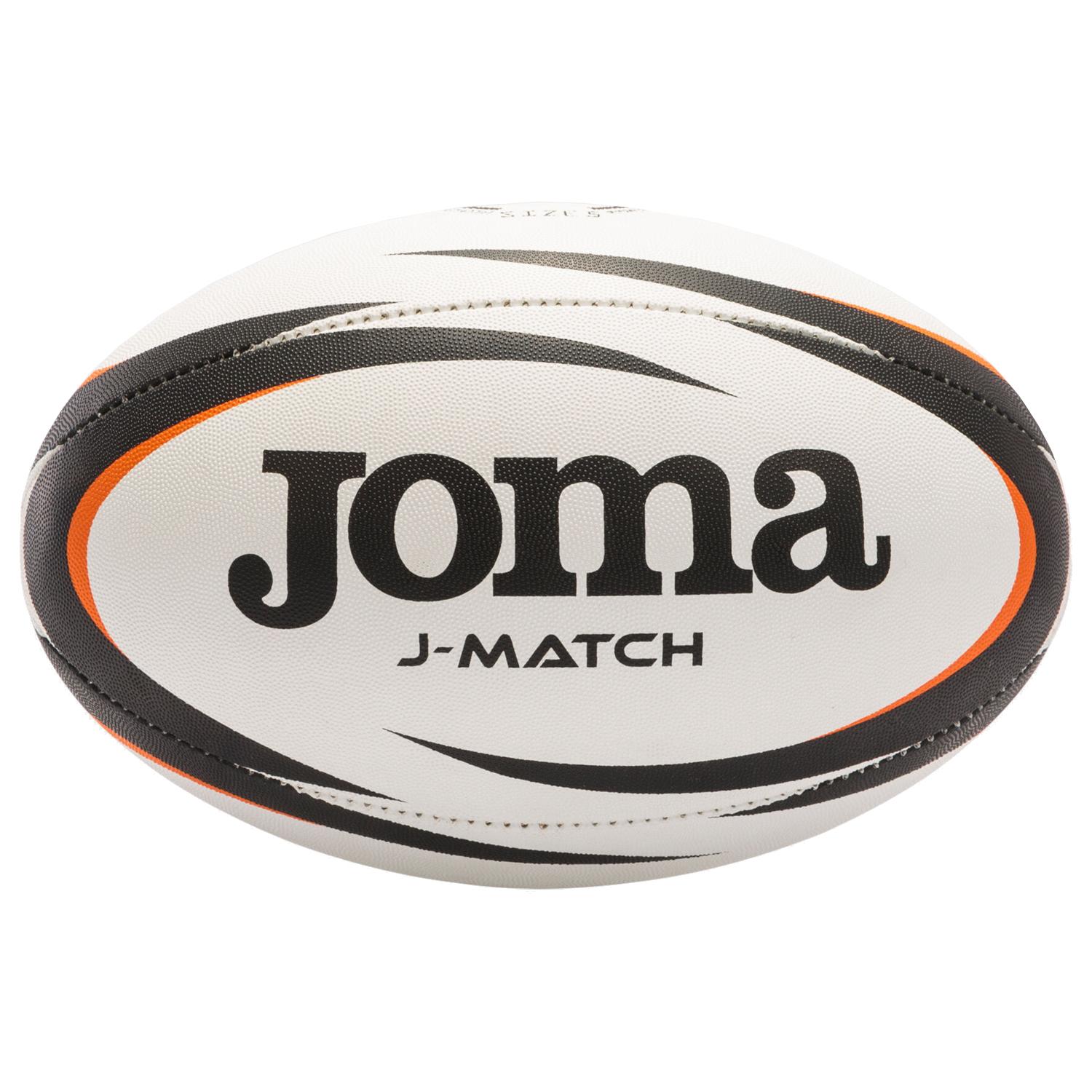 Joma J-Match Rugbybal, Unisex witte rugbybal 5 wit