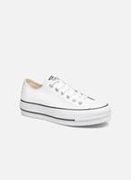 allstar Chuck Taylor All Star Lift Clean Leather Low Top White, Black