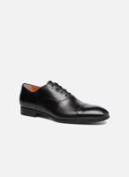 Santoni, Oxford-Schnürer Simon in schwarz, Business-Schuhe für Herren