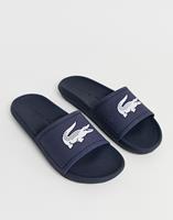 Lacoste slipper met Logo 7-37CMA0018092 Blauw/wit-39.5