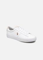 Polo Ralph Lauren Sneaker, Canvas, Logo-Stickerei, für Herren, weiß