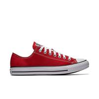 Converse Sneaker "All Star OX", Schnürung, Kontrast-Streifen, 42, rot/weiß, 42