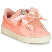 Puma  kinderschuhe PS BASKET HEART JELLY.PEAC