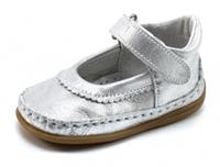 Stoute-schoenen.nl Bardossa Bibi babyschoenen Zilver BAR74