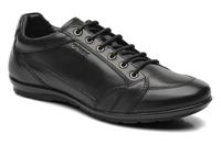 Geox Sneaker "Symbol", Leder, C9999 BLK OXFORD, schwarz