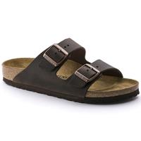 Birkenstock »ARIZONA OILED« Pantolette aus gefettetem Leder