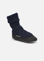Falke Socken "Cosy Shoe 10560", Antirutsch-Noppen, Merinowolle, für Kinder, dunkelblau