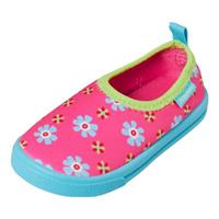 Playshoes Aqua-Slipper Bloemen roze - Roze/lichtroze - - Meisjes