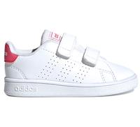 Adidas Baby Sneakers Low ADVANTAGE  pink/weiß 