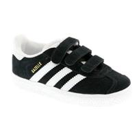 Adidas Sneakers Gazelle Velcro - Zwart/Wit Kids