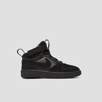 Nike nike court borough mid 2 sneakers zwart kinderen