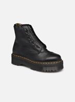 Anfibio Dr. Martens Sinclair in pelle nera martellata con maxi suola