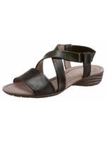 Gabor, Sandale - Komfort Sandale in schwarz, Sandalen für Damen