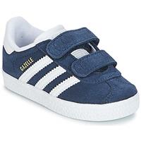 Adidas originals adidas Gazelle Sneakers m. Velcro Navy