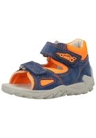 superfit Boys Sandale Flow blau/orange (mittel)