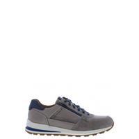 Mephisto Herenschoenen van type sneakers bradley 3660 warm grey van leer