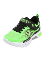 Skechers Flex-Glow Dezlom Sneaker Kinder, neongrün / schwarz