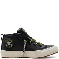 conversekids Big Kids Double Lace Suede Chuck Taylor All Star Street Boot Mid