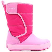 Crocs LodgePoint Snow Boot Stiefel Kinder Candy Pink / Party Pink