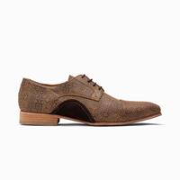 Paulo Bellini Dress Shoe Massa Suede Brown|Cognac